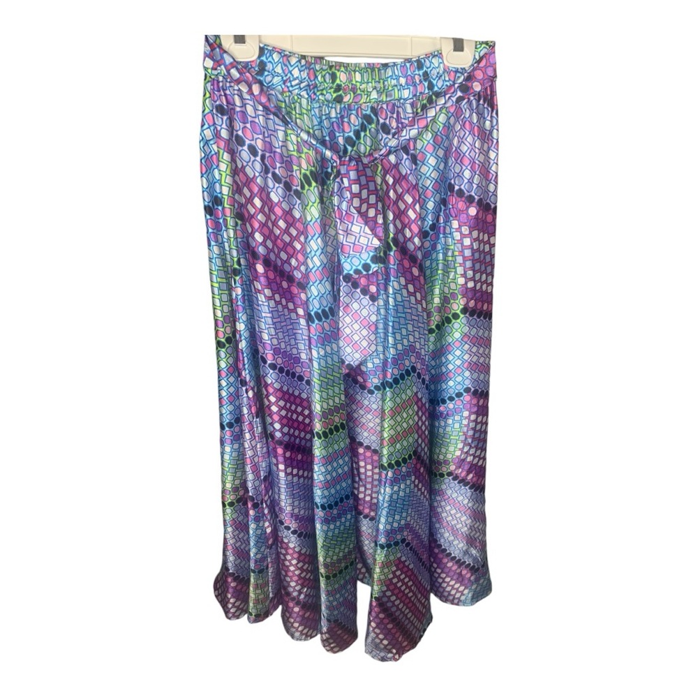 BOHO Aqua Dream Maxi Skirt (NWOT)